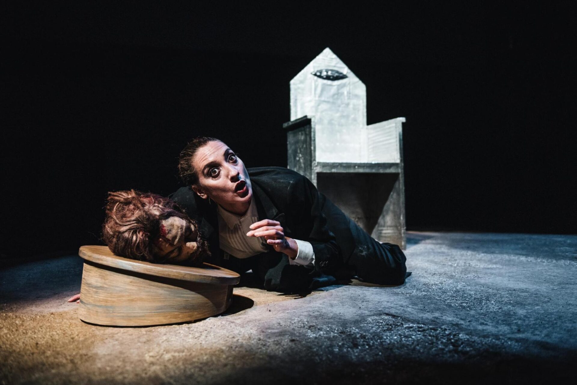 Anna della Rosa in "Erodiàs", credit @danielaneri
