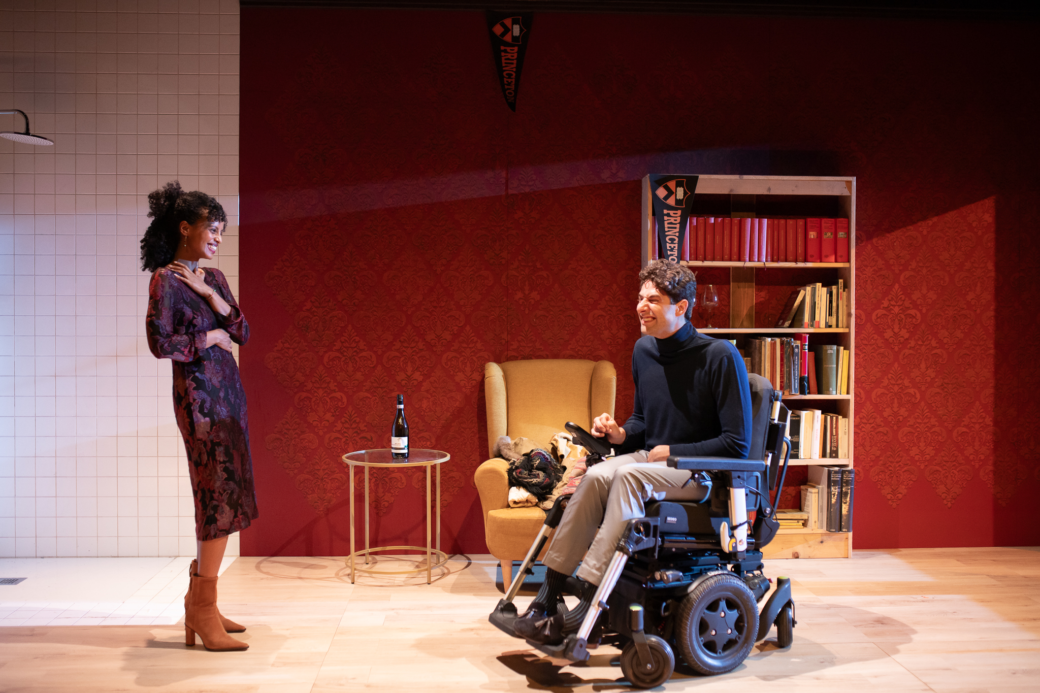 Martina Sammarco e Filippo Lai in "Cost of Living", credit @TeatroFrancoParenti