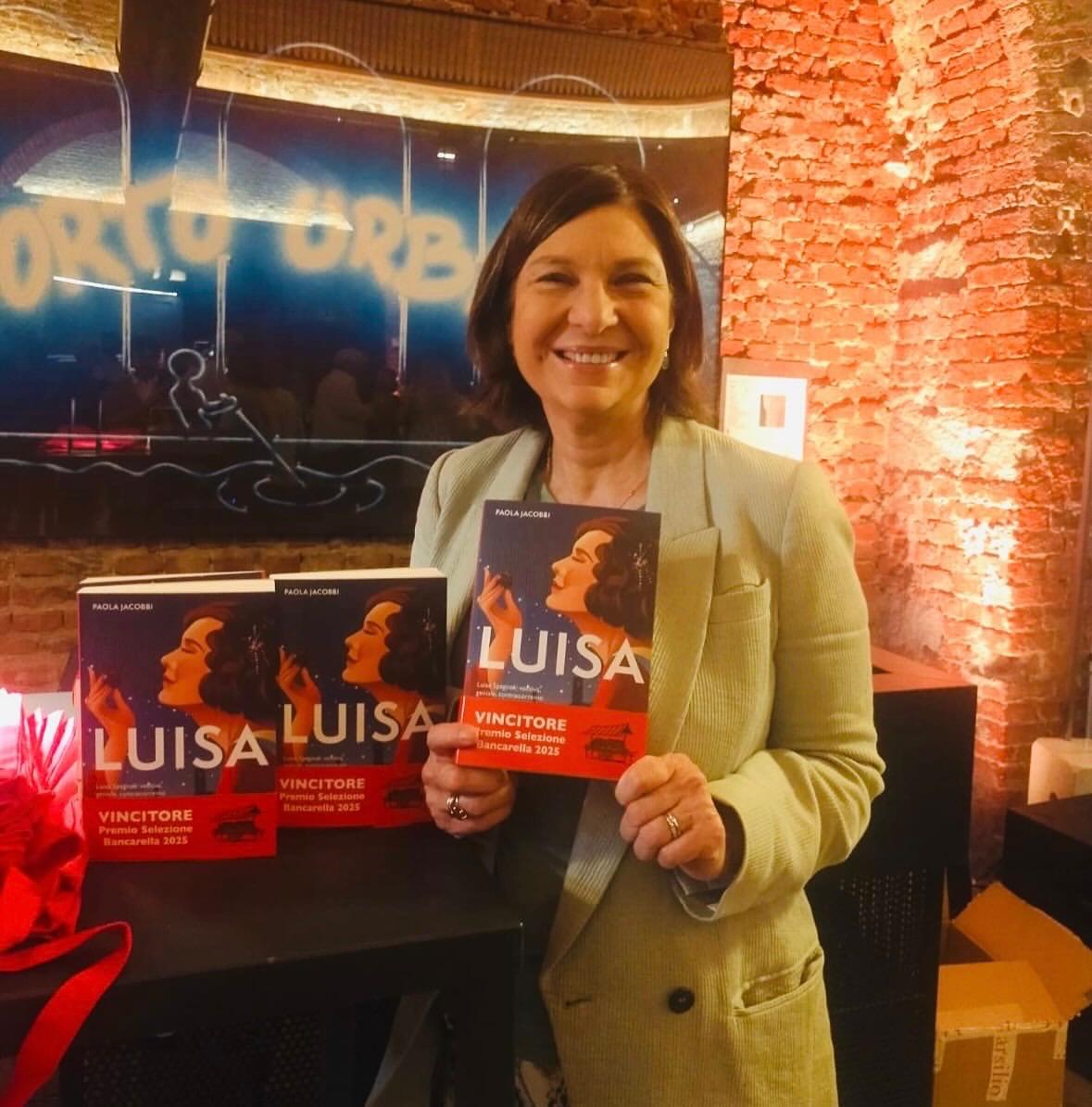 Paola Jacobbi presenta il suo libro "Luisa", credit @PaolaJacobbi
