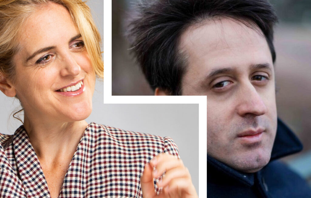 Da sinistra: Ippolita Baldini e Francesco Brandi, credit @TeatroOscar