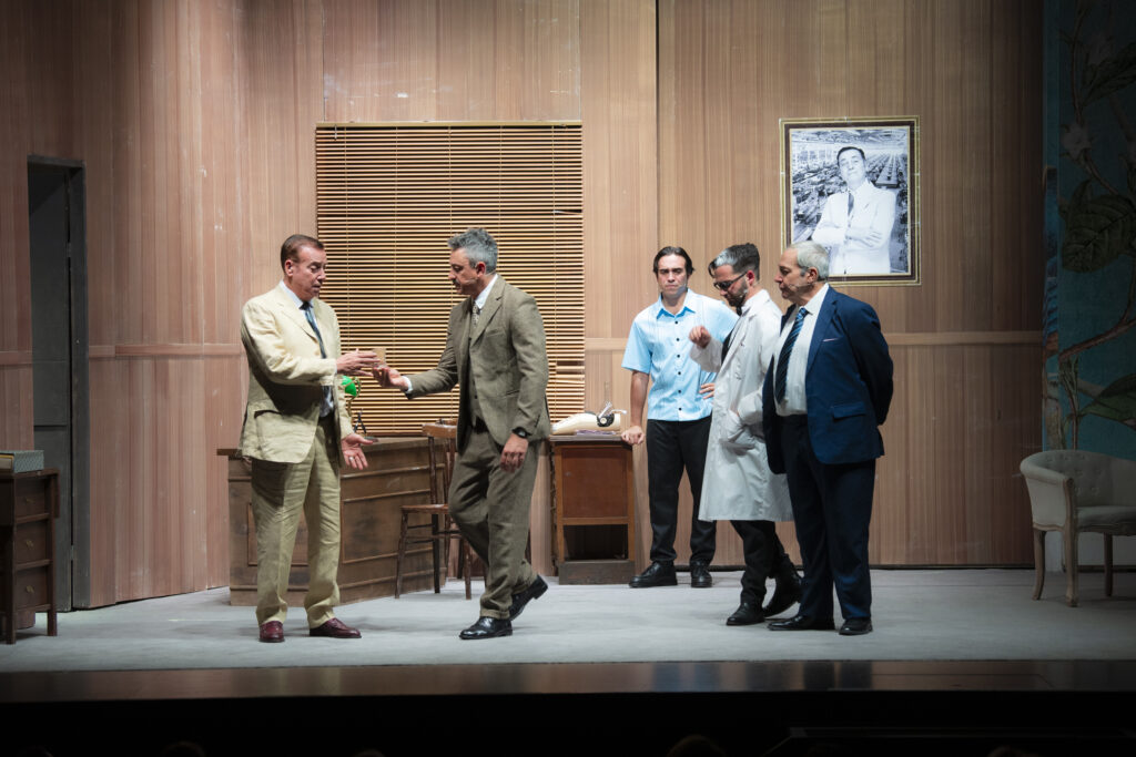 "Il vedovo", credit @TeatroManzoni