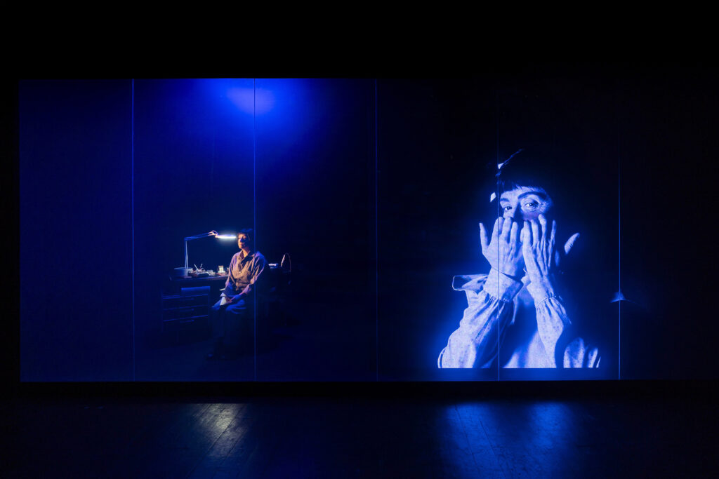 Scena dell' "Analfabeta", credit @masiarpasquali