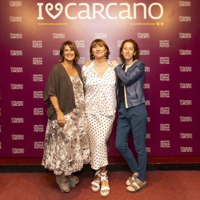 Lella Costa, Mariangela Pitturru e Serena Sinigaglia, credit @TeatroCarcano