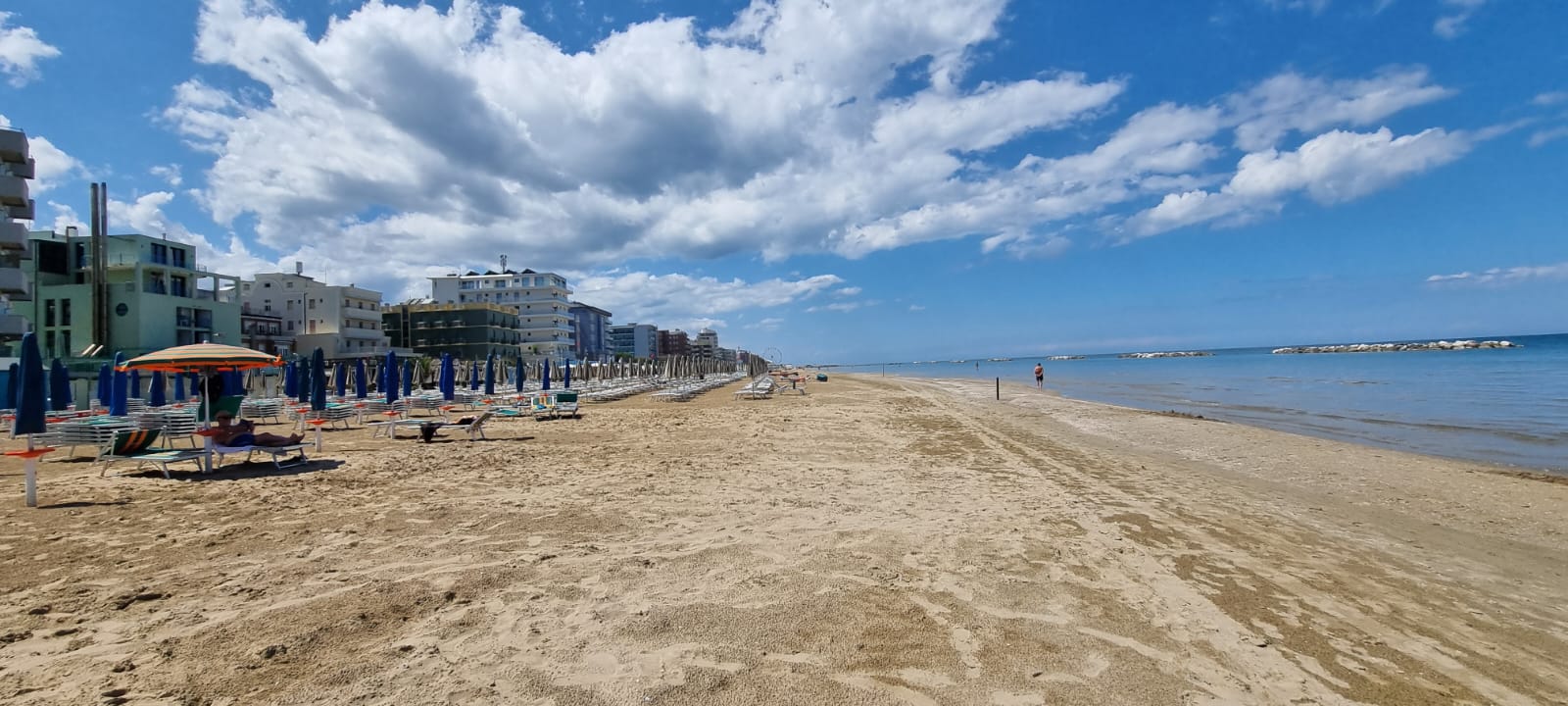 Spiaggia dell'Hotel Nautilus, credit @MartaCalcagno