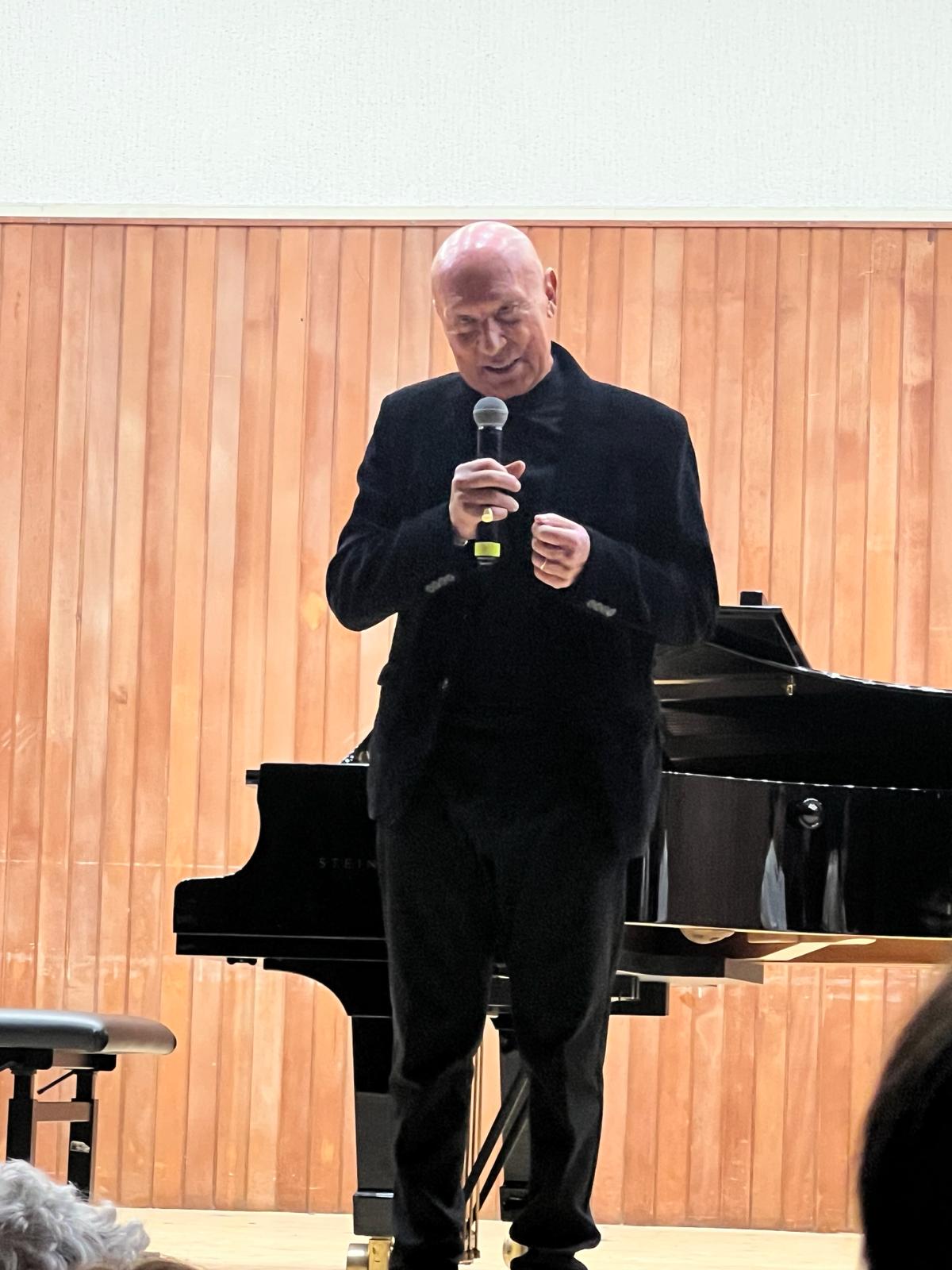 Paolo Bosisio al Premio Berchet, credit @Milanoateatro