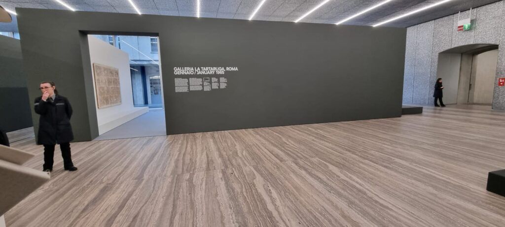 Una  sala della mostra "Pino Pascali" alla Fondazione Prada, credit @MartaCalcagno