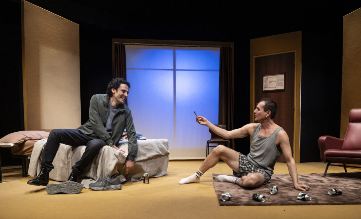 Da sinistra: Jon, Tommaso Amadio, e Vince, Umberto Terruso. Credit @LailaPozzo