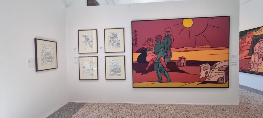 Valerio Ademi a Palazzo Reale: disegni e quadri in mostra. Credit @MartaCalcagno